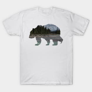 Bear shape design T-Shirt